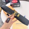 693202be3a89a121ed550b8a Top-Tier Louis Vuitton LV Belt, Authentic Stainless Steel Hardware, French Box Calf Leather with Palm Texture, 3.8cm Width