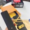 693202be3a89a121ed550b8c Top-Tier Louis Vuitton LV Belt, Authentic Stainless Steel Hardware, French Box Calf Leather with Palm Texture, 3.8cm Width