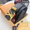693202be3a89a121ed550b8d Top-Tier Louis Vuitton LV Belt, Authentic Stainless Steel Hardware, French Box Calf Leather with Palm Texture, 3.8cm Width