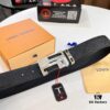 693202bf3a89a121ed550b94 Top-Tier Leather Belt, Original Factory Hong Kong Duty-Free T Gift Box (NXP RFID Tag with Official Website Verification, Authentic Anti-Counterfeit Chip), LV Louis Vuitton Style