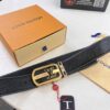 693202c03a89a121ed550ba4 Top-Tier Louis Vuitton LV Belt, Genuine Crocodile-Ostrich Grain Top Layer Calfskin, 3.8cm Width, Precision Molded L-Shaped Beveled Stainless Steel Hardware, Includes Original Hong Kong Duty-Free T-Gift Box (NXP RFID Tag Verifiable on Official Website)