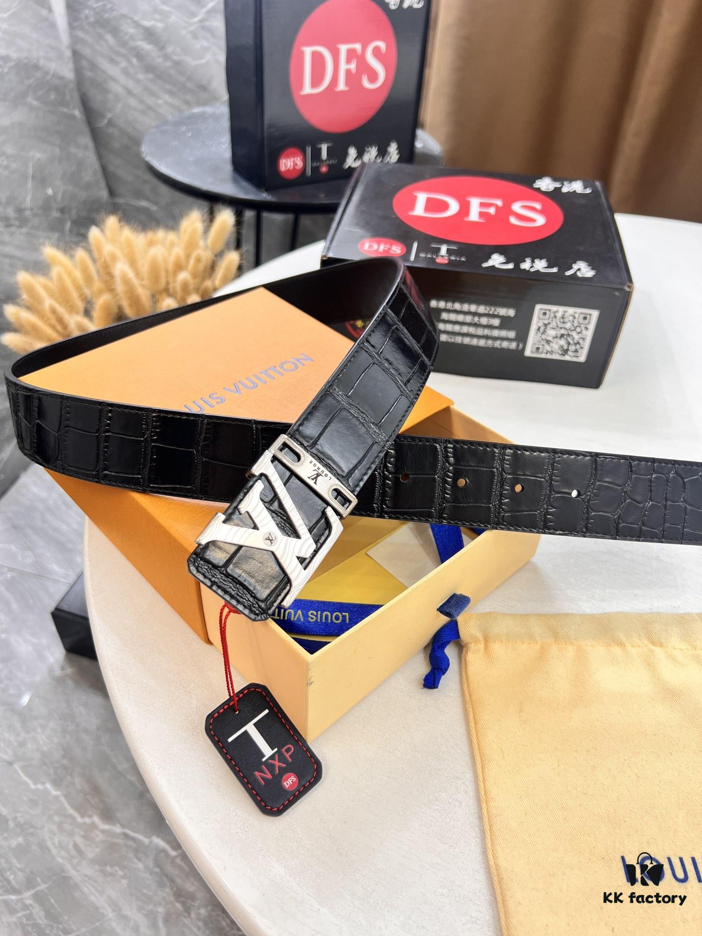 693202c33a89a121ed550bd0 Top-Tier Belt, Original Factory Hong Kong Duty-Free T Gift Box (NXP Hang Tag with Authentic Website-Recognizable Chip, Genuine Anti-Counterfeit)