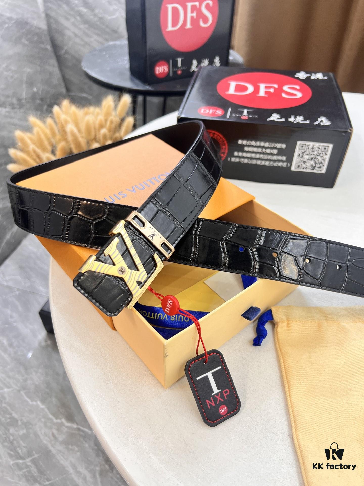 693202c43a89a121ed550bd7 Top-Tier Belt, Original Factory Hong Kong Duty-Free T Gift Box (NXP Hang Tag with Verifiable Official Website RFID Chip)