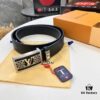 693202c53a89a121ed550bdf Top-tier Leather Belt, Hong Kong Tax-Free T Gift Box 🎁 (NXP Hang Tag with Official Website Verification, Authentic Anti-Counterfeit Chip) – New LV Corrosion-Patterned Stainless Steel Hardware, Italian Imported Crust Calfskin, 3.8cm Width, Men's Formal Premium Belt, Genuine Custom Edition