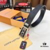 693202c53a89a121ed550be0 Top-tier Leather Belt, Hong Kong Tax-Free T Gift Box 🎁 (NXP Hang Tag with Official Website Verification, Authentic Anti-Counterfeit Chip) – New LV Corrosion-Patterned Stainless Steel Hardware, Italian Imported Crust Calfskin, 3.8cm Width, Men's Formal Premium Belt, Genuine Custom Edition