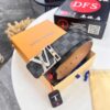 693202c63a89a121ed550bef LV Men's Belt, New Arrival, High-End Custom Leather, 3.8cm Width, Full-Grain Suede Calfskin, Corrosion-Finished Hardware, Authenticity Verified via NXP Chip