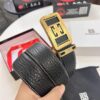 693202ca3a89a121ed550c2c Givenchy Men's Belt - Original Factory Direct, Genuine Ox Leather with Logo Buckle, 3.8cm Width, Duty-Free Hong Kong Gift Box Edition