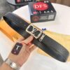 693202cb3a89a121ed550c33 Top-Tier LV Louis Vuitton Belt - Genuine Mold L, Polished Stainless Steel Hardware, Reversible French Imported Embossed Calfskin Leather, 3.8cm Width, with NXP Anti-Counterfeit Chip (Hong Kong Duty-Free Exclusive Gift Box)