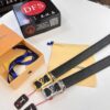 693202cb3a89a121ed550c3a Top-Tier LV Louis Vuitton Belt - Genuine Mold L, Polished Stainless Steel Hardware, Reversible French Imported Embossed Calfskin Leather, 3.8cm Width, with NXP Anti-Counterfeit Chip (Hong Kong Duty-Free Exclusive Gift Box)