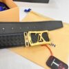 693202cc3a89a121ed550c3e Top-Tier LV Louis Vuitton Belt - Genuine Mold L, Polished Stainless Steel Hardware, Reversible French Imported Embossed Calfskin Leather, 3.8cm Width, NXP RFID Chip for Official Authentication