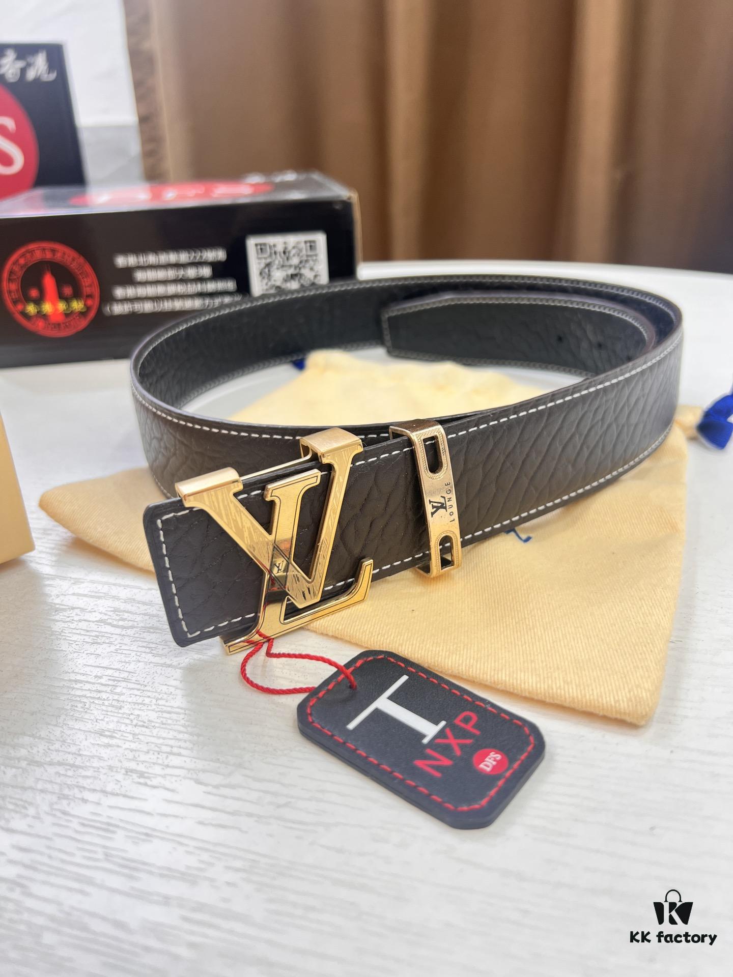 693202ce3a89a121ed550c5d Givenchy Men's Premium Belt - Original Factory Direct, Genuine Oxhide Leather with Logo Buckle, 3.8cm Width