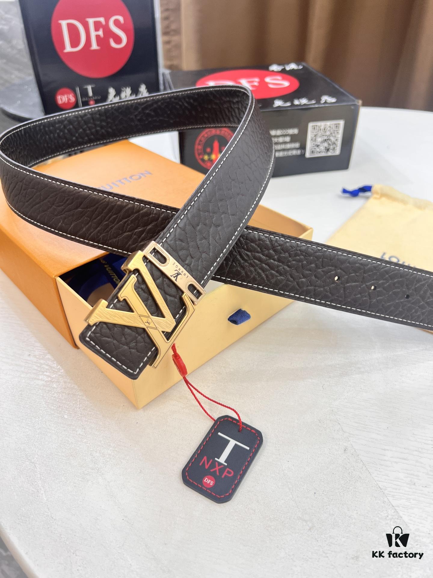 693202ce3a89a121ed550c5e Givenchy Men's Premium Belt - Original Factory Direct, Genuine Oxhide Leather with Logo Buckle, 3.8cm Width