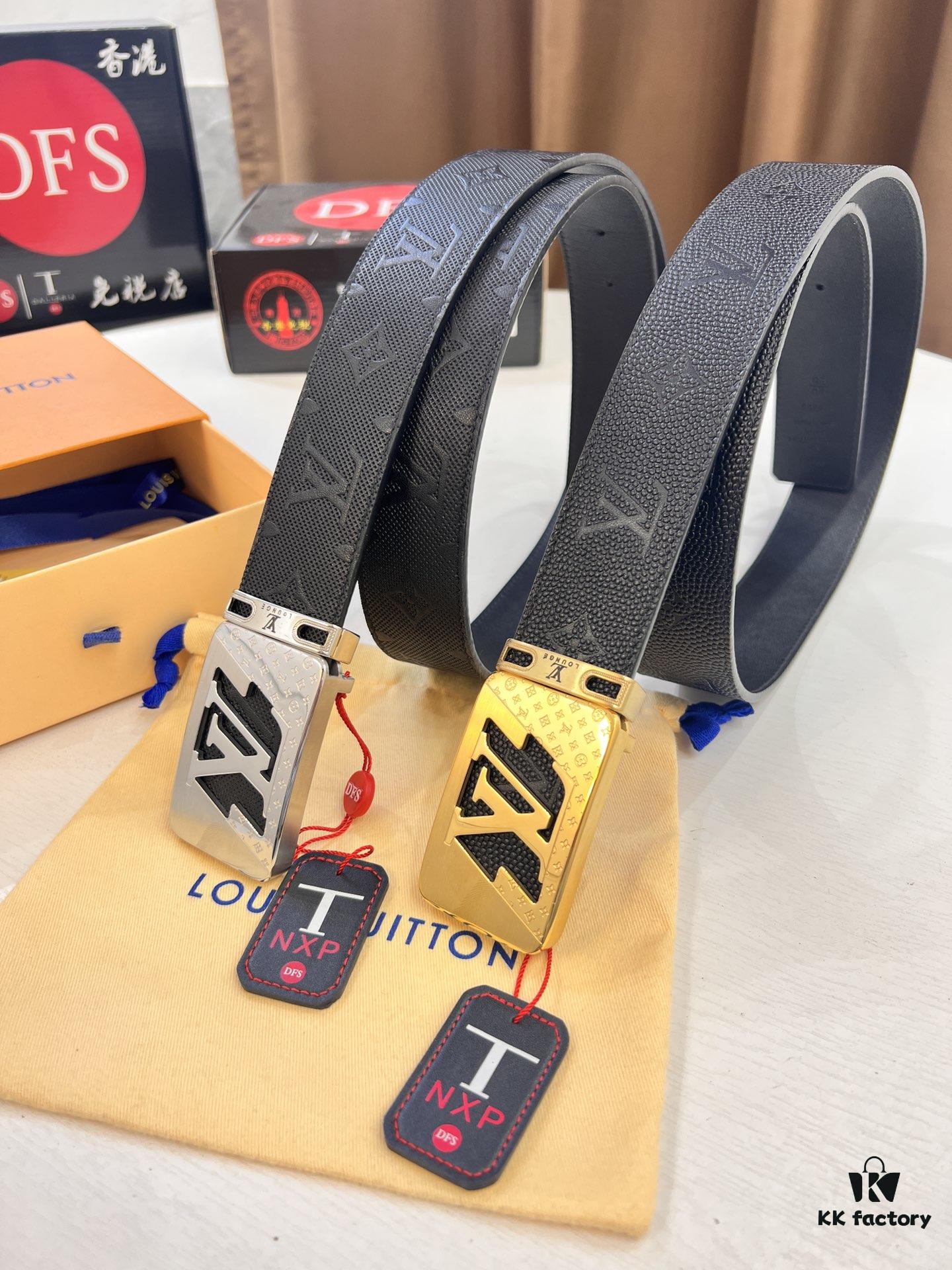 693202d03a89a121ed550c79 Top-Tier Leather Belt, Original Factory Hong Kong Duty-Free T Gift Box (NXP Hang Tag with Recognizable Chip Verifiable on Official Website, Authentic Anti-Counterfeit Chip)