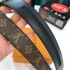693202d33a89a121ed550c97 Luxury Louis Vuitton Automatic Buckle Belt – Genuine Cowhide with PVC Monogram Pattern, 3.5cm Width, Top-Quality Craftsmanship