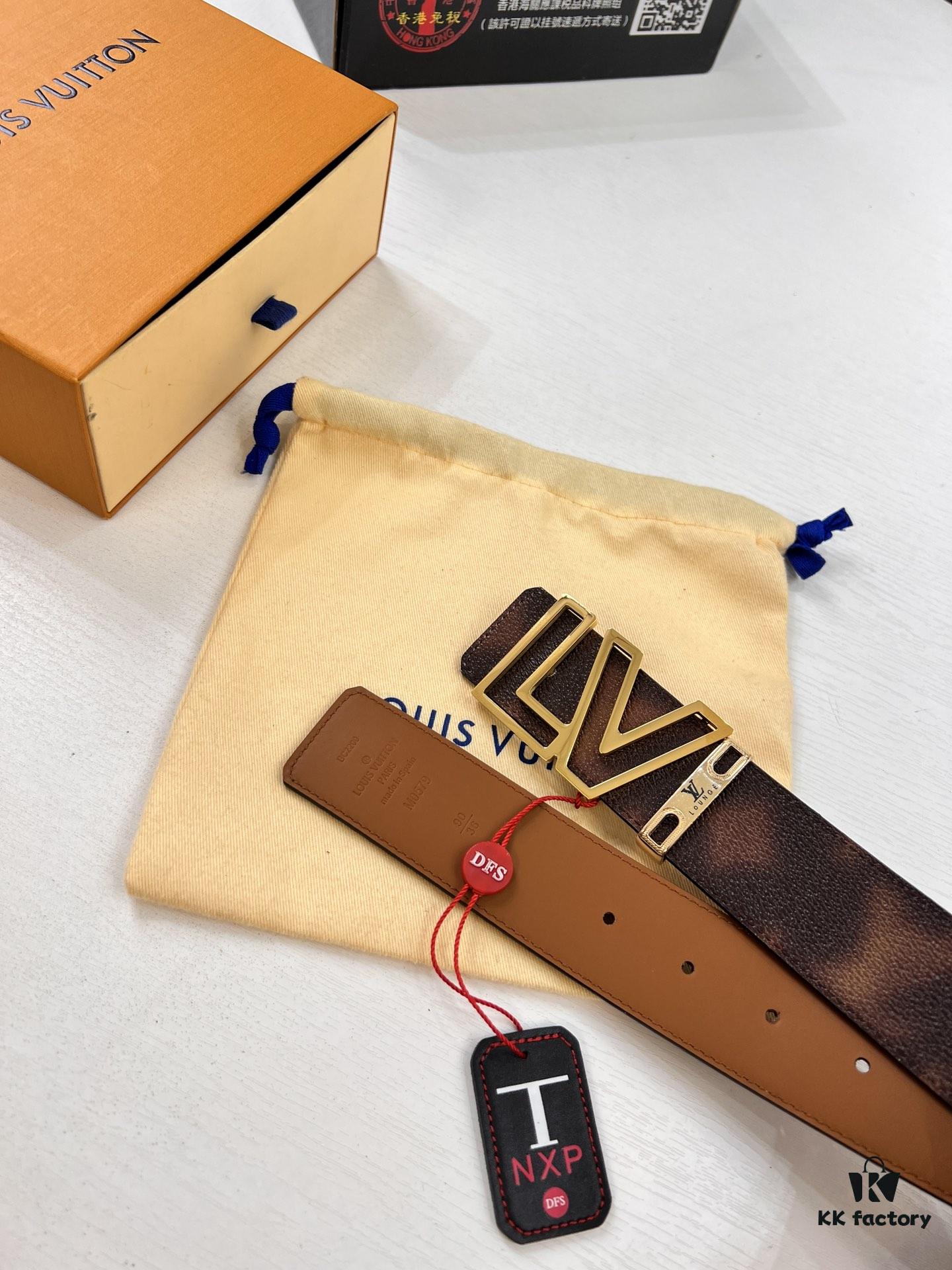 693202d73a89a121ed550ccc New Arrival Authentic Louis Vuitton LV Men's Belt