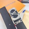 693202d93a89a121ed550ce5 Top-Tier Louis Vuitton LV Belt – Genuine French Calfskin with NXP RFID Chip, 3.8cm Width, Premium Duty-Free Gift Box