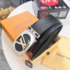 693202d93a89a121ed550ce7 Top-Tier Louis Vuitton LV Belt – Genuine French Calfskin with NXP RFID Chip, 3.8cm Width, Premium Duty-Free Gift Box