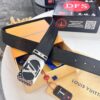 693202d93a89a121ed550ce8 Top-Tier Louis Vuitton LV Belt – Genuine French Calfskin with NXP RFID Chip, 3.8cm Width, Premium Duty-Free Gift Box