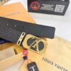 693202d93a89a121ed550cec Top-Tier Louis Vuitton LV Belt, Genuine French Water-Grain Calfskin, 3.8cm Width, Original Hong Kong Duty-Free T Gift Box, NXP RFID Chip (Verifiable on Official Website), Premium Stainless Steel Hardware