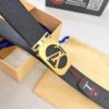 693202d93a89a121ed550cee Top-Tier Louis Vuitton LV Belt, Genuine French Water-Grain Calfskin, 3.8cm Width, Original Hong Kong Duty-Free T Gift Box, NXP RFID Chip (Verifiable on Official Website), Premium Stainless Steel Hardware