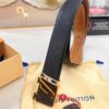 693202db3a89a121ed550cfd Top-Tier Louis Vuitton LV Belt, Genuine First-Layer French Calfskin, 3.8cm Width, Original Factory Premium Duty-Free Hong Kong Gift Box, NXP RFID Tag (Verifiable on Official Website), Stainless Steel Hardware