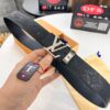 693202dc3a89a121ed550d0a LV-Style Top-Tier Leather Belt, Hong Kong Duty-Free Original Gift Box, Full-Grain Calfskin with NXP RFID Chip, 3.8cm Width