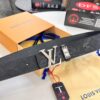 693202dc3a89a121ed550d0b LV-Style Top-Tier Leather Belt, Hong Kong Duty-Free Original Gift Box, Full-Grain Calfskin with NXP RFID Chip, 3.8cm Width