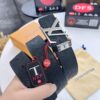 693202dc3a89a121ed550d0c LV-Style Top-Tier Leather Belt, Hong Kong Duty-Free Original Gift Box, Full-Grain Calfskin with NXP RFID Chip, 3.8cm Width