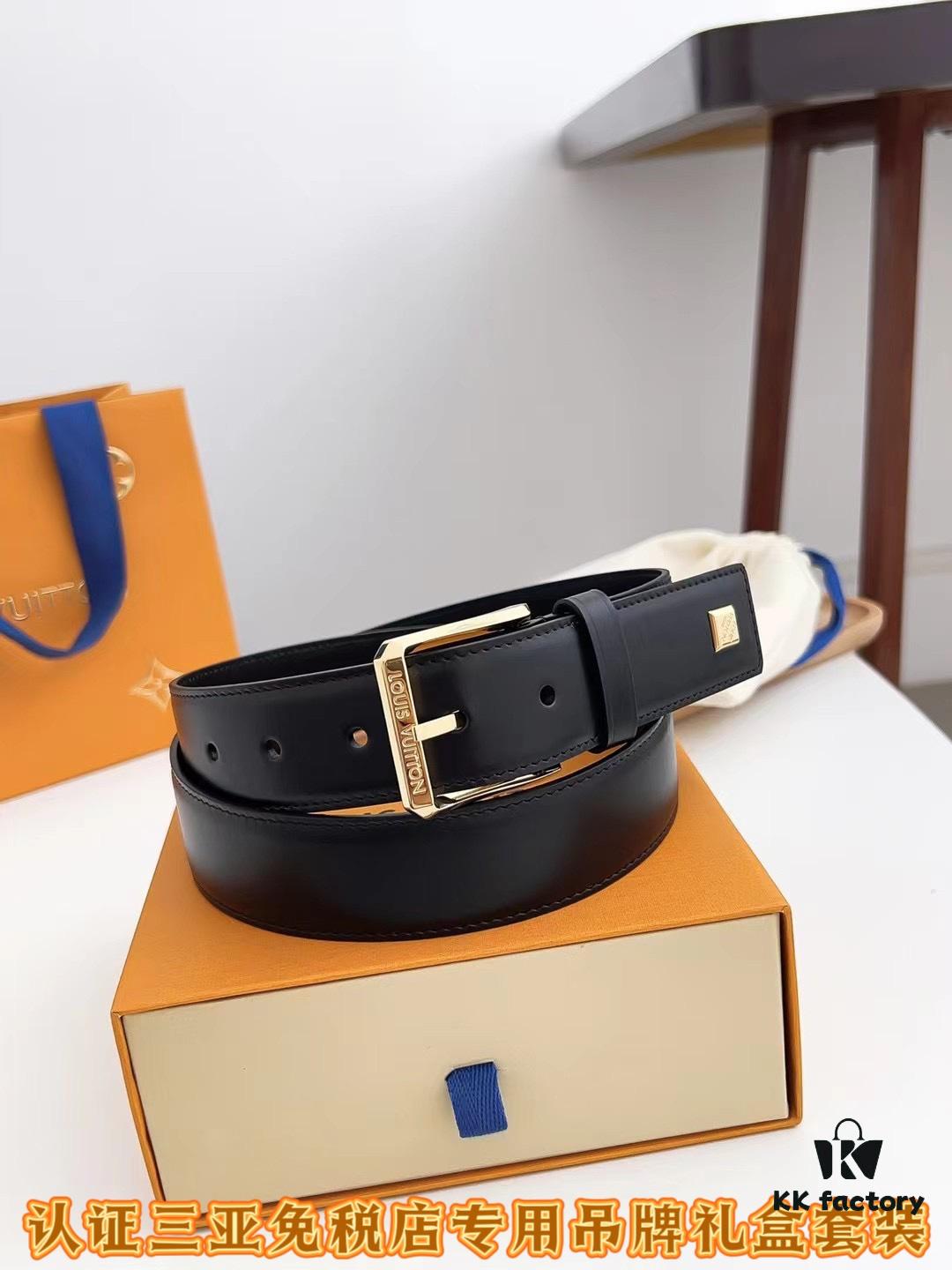 693202dc3a89a121ed550d12 Sanya Duty-Free Authentic Latest Gift Box Packaging: LV Purchased Goods, 35mm Width