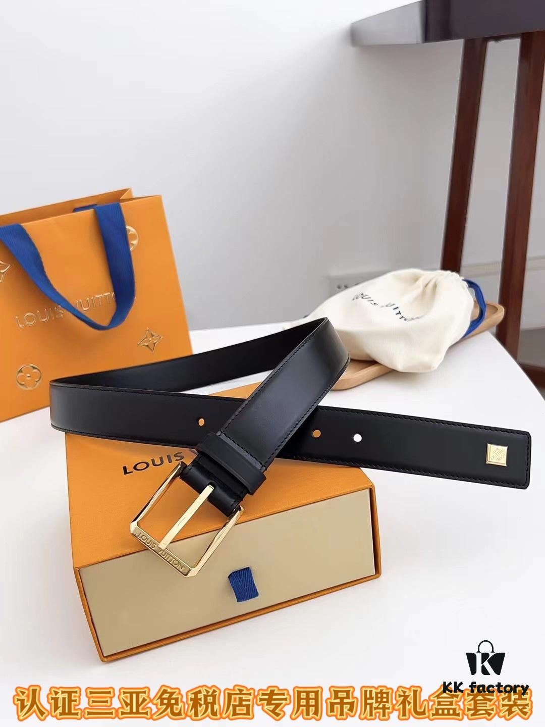 693202dc3a89a121ed550d13 Sanya Duty-Free Authentic Latest Gift Box Packaging: LV Purchased Goods, 35mm Width