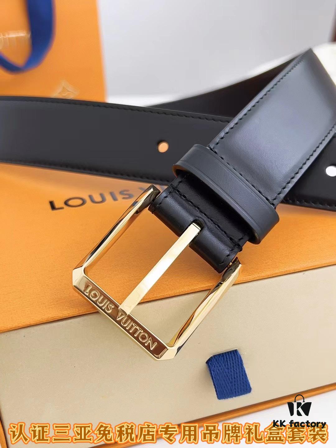 693202dc3a89a121ed550d14 Sanya Duty-Free Authentic Latest Gift Box Packaging: LV Purchased Goods, 35mm Width