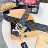 693202df3a89a121ed550d39 Louis Vuitton LV Men's Belt, Latest Design, ZP Molded, Matching Monogram Fabric, Full-Grain Cowhide Leather, Heavy-Duty Stainless Steel Buckle, 4.0cm Width