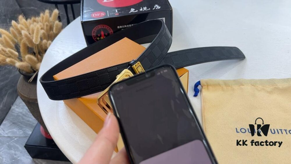693202e03a89a121ed550d42 Arrival of Goods. Video Anti-counterfeiting Sensing Network Automatic Trendy Belt, Automatic LV Stainless Steel Hardware