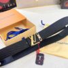 693202e33a89a121ed550d64 Arrival 🎺🎺 LV Men's Belt, 2-Letter Interior Buckle, Imported Elephant Texture Full-Grain Cowhide, Plain Weave Full-Grain Leather Bottom, Trendy Brand 3.8cm Available on Official Website, Top Quality with Authentication Support