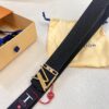 693202e33a89a121ed550d67 Arrival 🎺🎺 LV Men's Belt, 2-Letter Interior Buckle, Imported Elephant Texture Full-Grain Cowhide, Plain Weave Full-Grain Leather Bottom, Trendy Brand 3.8cm Available on Official Website, Top Quality with Authentication Support