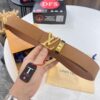 693202e43a89a121ed550d73 LV Men's Belt Arrival, Genuine Photos, ZP Mold Design, Imported Original Factory Print, Full-Grain Cowhide Leather, Refined Metal Letters, Reversible Double-Sided Use, 3.8cm Width
