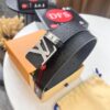 693202e53a89a121ed550d81 Top-Tier LV Louis Vuitton L-Logo Polished Stainless Steel Buckle Belt - Genuine French Cross-Grain Top Layer Calfskin, 3.8cm Width, with NXP Anti-Counterfeit Chip (Original Box)