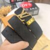 693202e53a89a121ed550d84 Top-Tier LV Louis Vuitton L-Logo Polished Stainless Steel Buckle Belt - Imported French Cross-Grain Top-Layer Cowhide, 3.8cm Width, NFC Chip Verified Authenticity (Original Box & Tag Included)