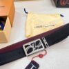 693202ed3a89a121ed550dec Luxury LV Belt - Top-tier Hong Kong Duty-Free Gift Box, Genuine First-Layer Embossed Calfskin, 3.8cm Width, Steel Hardware, NFC Chip (NXP Tag), Authenticity Guaranteed