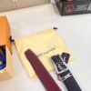693202ed3a89a121ed550ded Luxury LV Belt - Top-tier Hong Kong Duty-Free Gift Box, Genuine First-Layer Embossed Calfskin, 3.8cm Width, Steel Hardware, NFC Chip (NXP Tag), Authenticity Guaranteed
