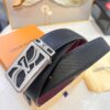 693202ed3a89a121ed550def Luxury LV Belt - Top-tier Hong Kong Duty-Free Gift Box, Genuine First-Layer Embossed Calfskin, 3.8cm Width, Steel Hardware, NFC Chip (NXP Tag), Authenticity Guaranteed