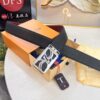 693202ed3a89a121ed550df0 Luxury LV Belt - Top-tier Hong Kong Duty-Free Gift Box, Genuine First-Layer Embossed Calfskin, 3.8cm Width, Steel Hardware, NFC Chip (NXP Tag), Authenticity Guaranteed