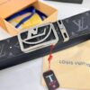 693202ee3a89a121ed550dfc LV Men's Belt Louis Vuitton Latest Style ZP Synchronized Monogram Fabric Top Quality