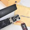693202ee3a89a121ed550dfd LV Men's Belt Louis Vuitton Latest Style ZP Synchronized Monogram Fabric Top Quality