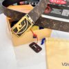 693202ef3a89a121ed550e07 LV Men's Belt, Latest Style, ZP Molded, Thickened Stainless Steel Buckle with Diamond Inlay, 4.0cm Width, Genuine Cowhide Leather