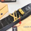 693202f33a89a121ed550e31 Top-tier Belt, Original Factory High-end Hong Kong Duty-Free T Gift Box (NXP Tag with Recognizable Online Verification, Authentic Anti-Counterfeit Chip), Genuine L-Logo Polished Stainless Steel Hardware, Inside Sliding Buckle, Crocodile Grain Top-Grade Double-Sided Leather from Imported French Suede, 3.8cm Width, Comparable to LV Louis Vuitton Quality