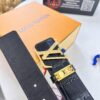 693202f33a89a121ed550e32 Top-tier Belt, Original Factory High-end Hong Kong Duty-Free T Gift Box (NXP Tag with Recognizable Online Verification, Authentic Anti-Counterfeit Chip), Genuine L-Logo Polished Stainless Steel Hardware, Inside Sliding Buckle, Crocodile Grain Top-Grade Double-Sided Leather from Imported French Suede, 3.8cm Width, Comparable to LV Louis Vuitton Quality