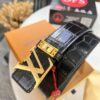 693202f43a89a121ed550e34 Top-tier Belt, Original Factory High-end Hong Kong Duty-Free T Gift Box (NXP Tag with Recognizable Online Verification, Authentic Anti-Counterfeit Chip), Genuine L-Logo Polished Stainless Steel Hardware, Inside Sliding Buckle, Crocodile Grain Top-Grade Double-Sided Leather from Imported French Suede, 3.8cm Width, Comparable to LV Louis Vuitton Quality