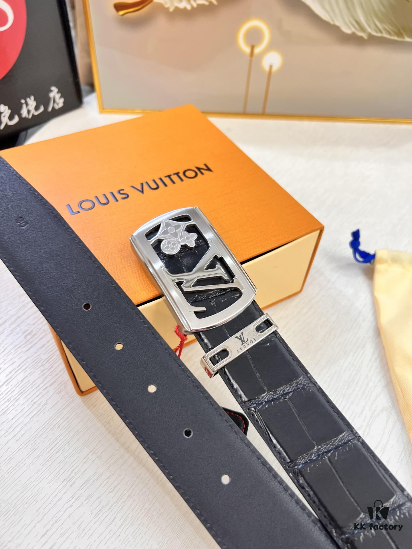 693202f63a89a121ed550e51 Top-Tier Leather Belt, Original Factory Hong Kong Duty-Free T Gift Box (NXP RFID Tag with Verifiable Anti-Counterfeit Chip)