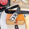 693202f63a89a121ed550e54 Top-Tier Leather Belt, Original Factory Hong Kong Duty-Free T Gift Box (NXP RFID Tag with Verifiable Anti-Counterfeit Chip)